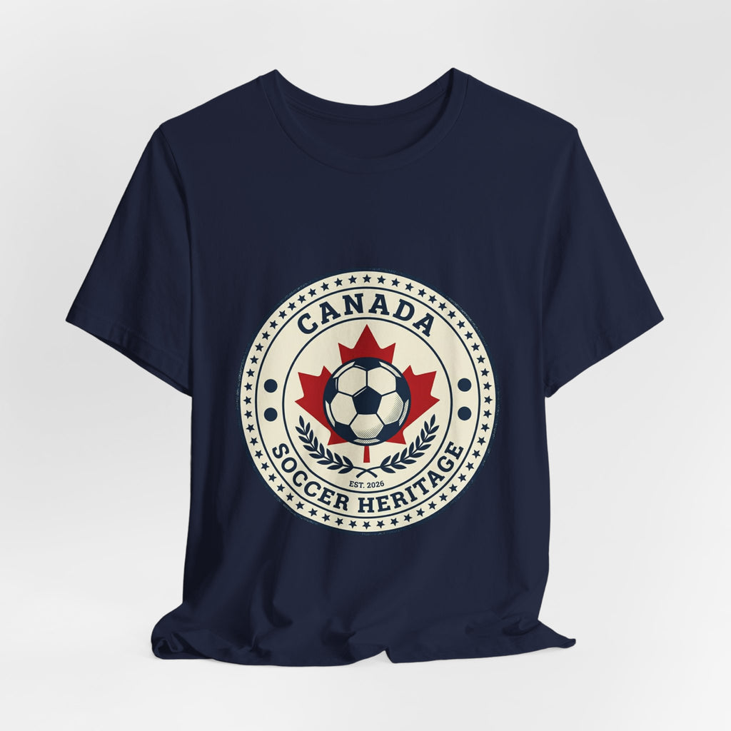 Canada Soccer Heritage Tee | Retro Soccer, Patriotic Fan Shirt