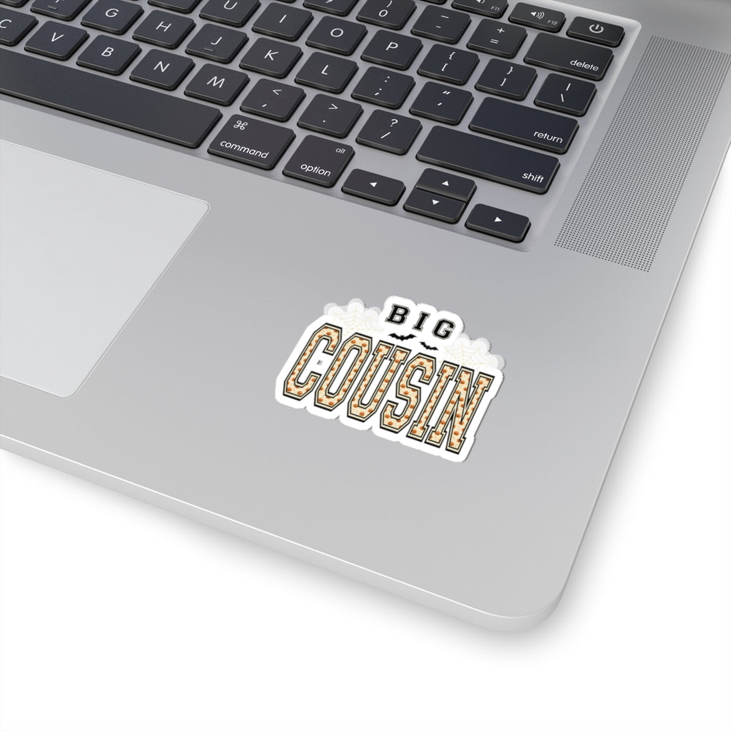 Big Cousin Sticker | Halloween family, spooky name decal