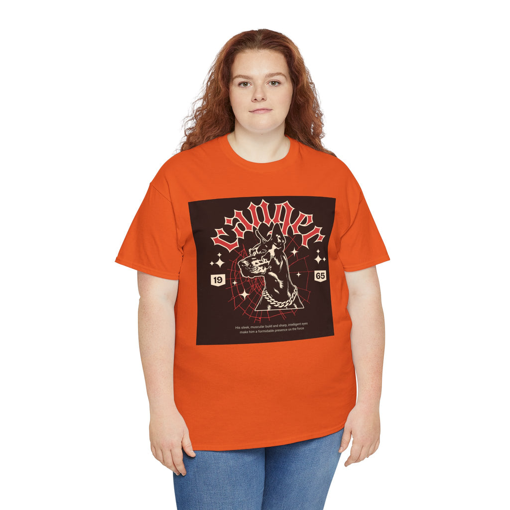 Vintage Gothic Cat Tee — 'Witchery' Retro Occult Graphic T-Shirt