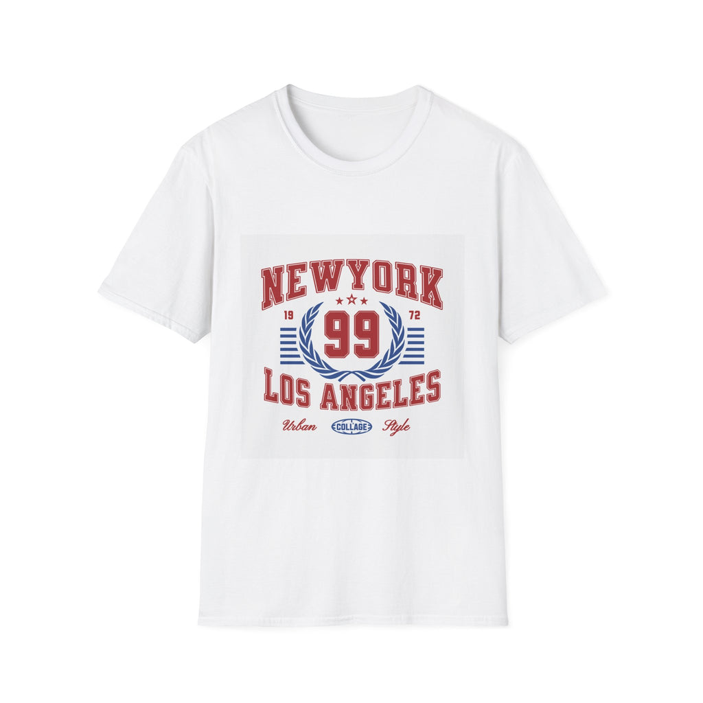 New York 99 Vintage Sports Tee — Collegiate Graphic T-Shirt