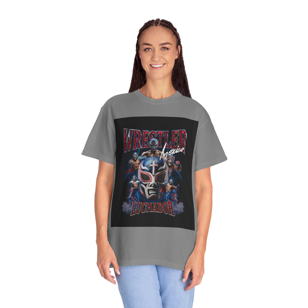 Wrestler Luchador Graphic T-Shirt — Mexican Masked Wrestling Tee
