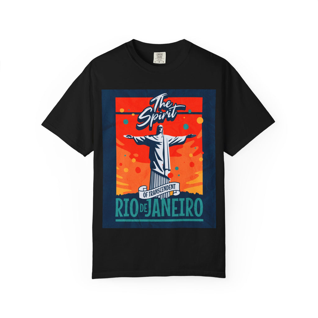 Rio de Janeiro Christ the Redeemer Poster T-Shirt — 'The Spirit' Graphic Tee