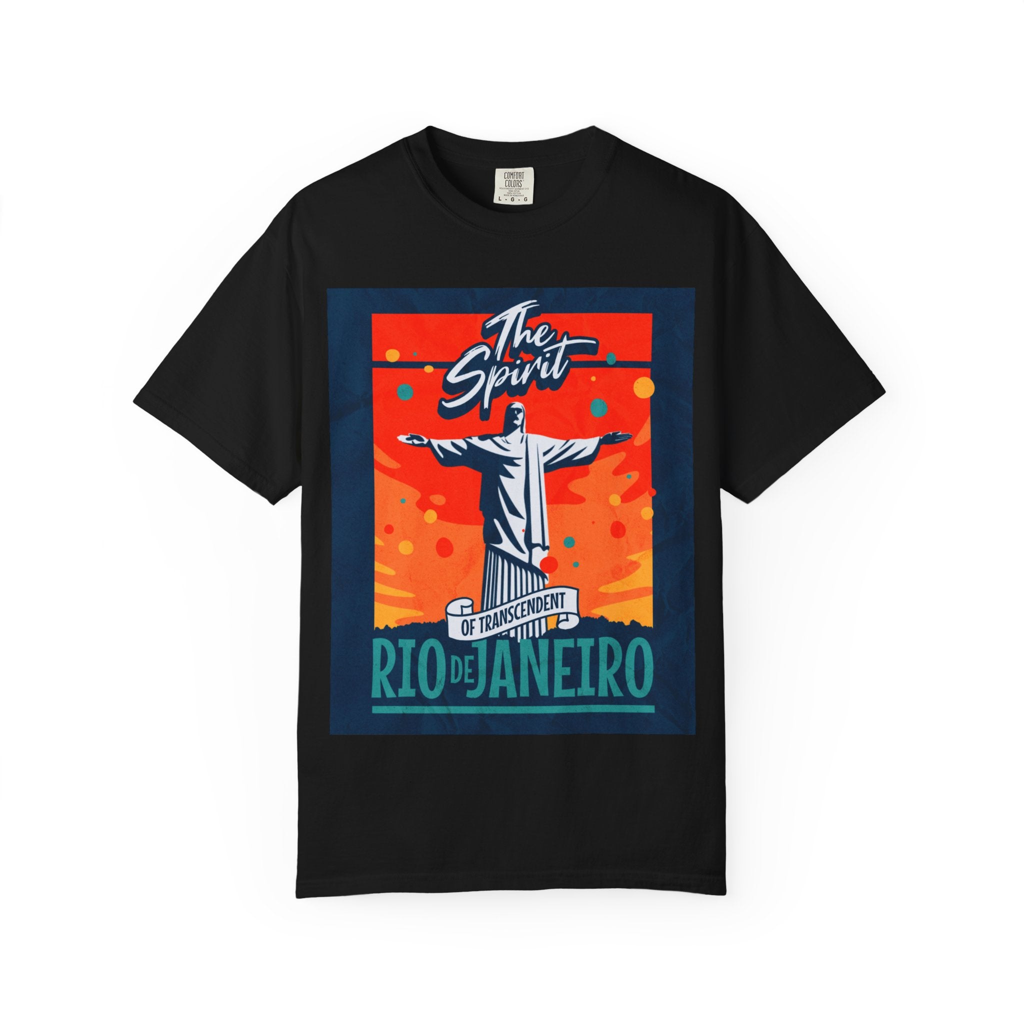 Rio de Janeiro Christ the Redeemer Poster T-Shirt — 'The Spirit' Graphic Tee