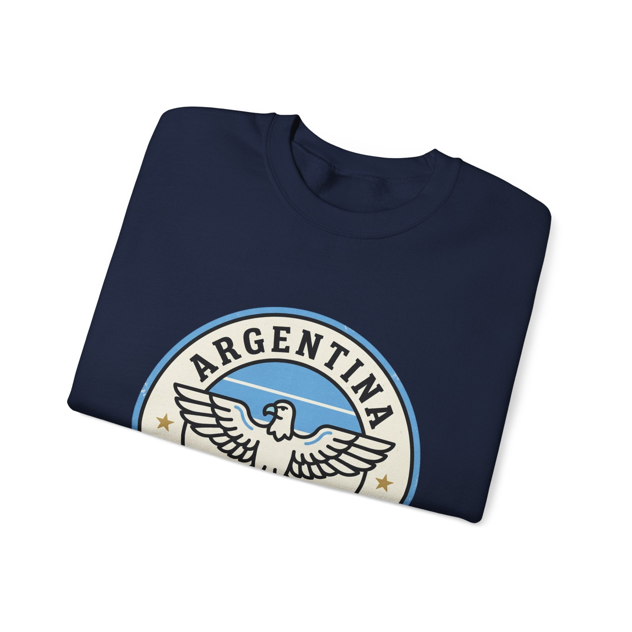 Argentina Fútbol Crest Sweatshirt | Soccer Country Pride, Nacional Colors