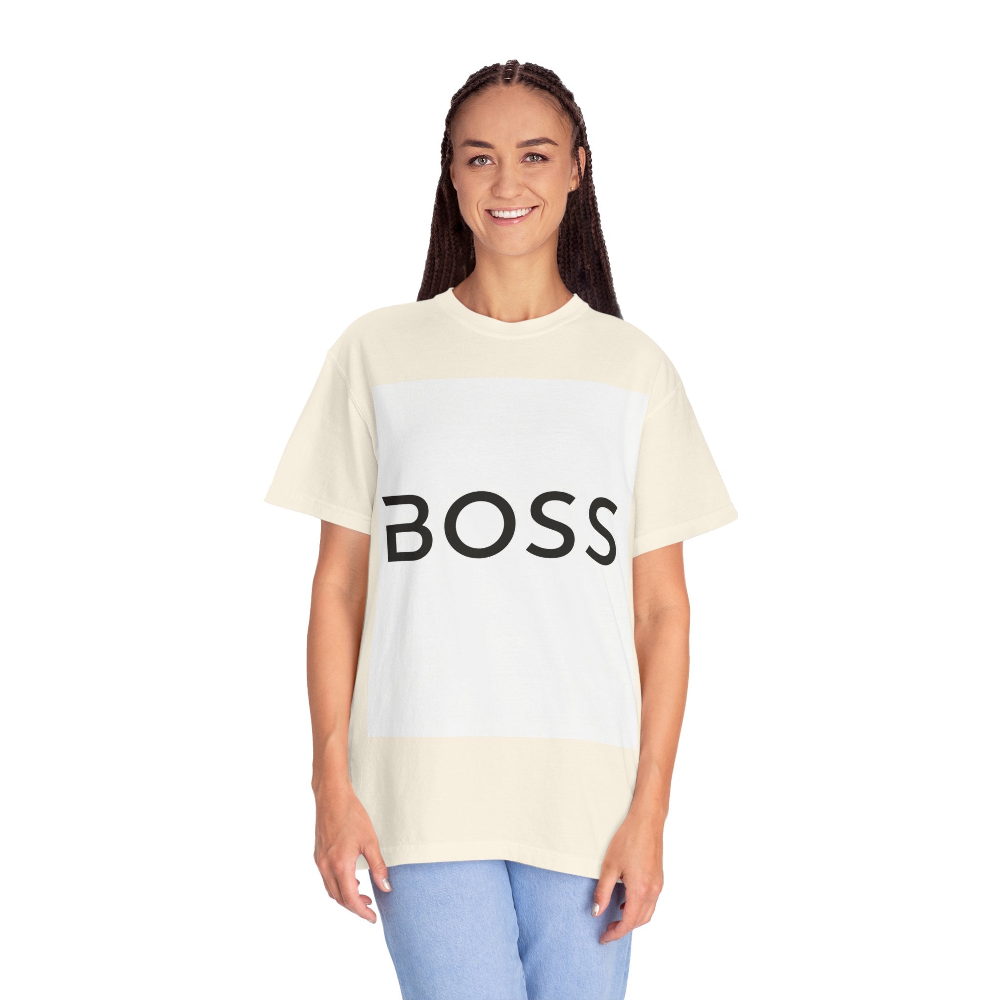 BOSS Graphic T-Shirt — Bold Minimalist Logo Tee for Confident Style