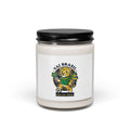 Vai Brasil Tiger Logo Candle, Soy Jar | Brazil Soccer Pride, National Flag Colors