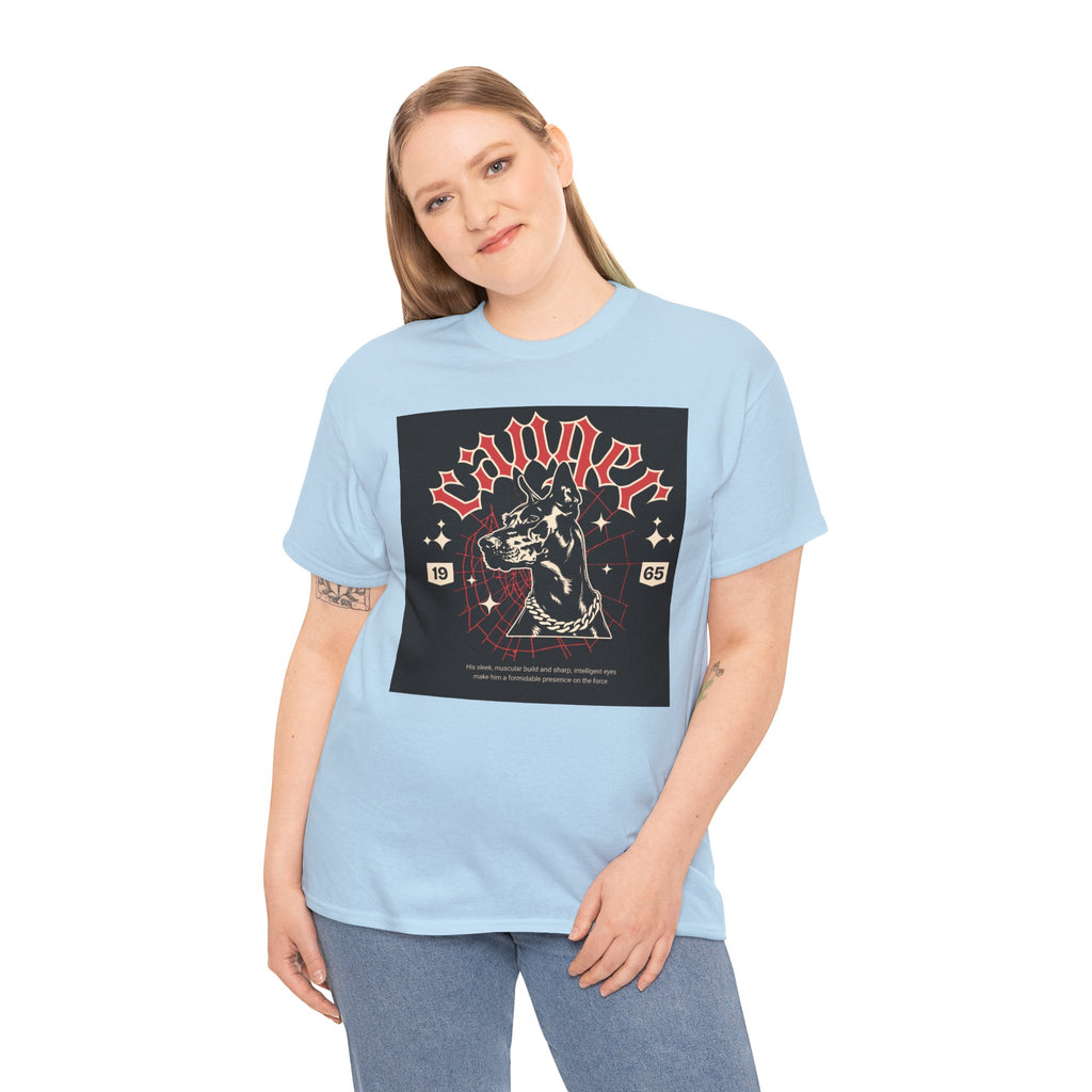 Vintage Gothic Cat Tee — 'Witchery' Retro Occult Graphic T-Shirt
