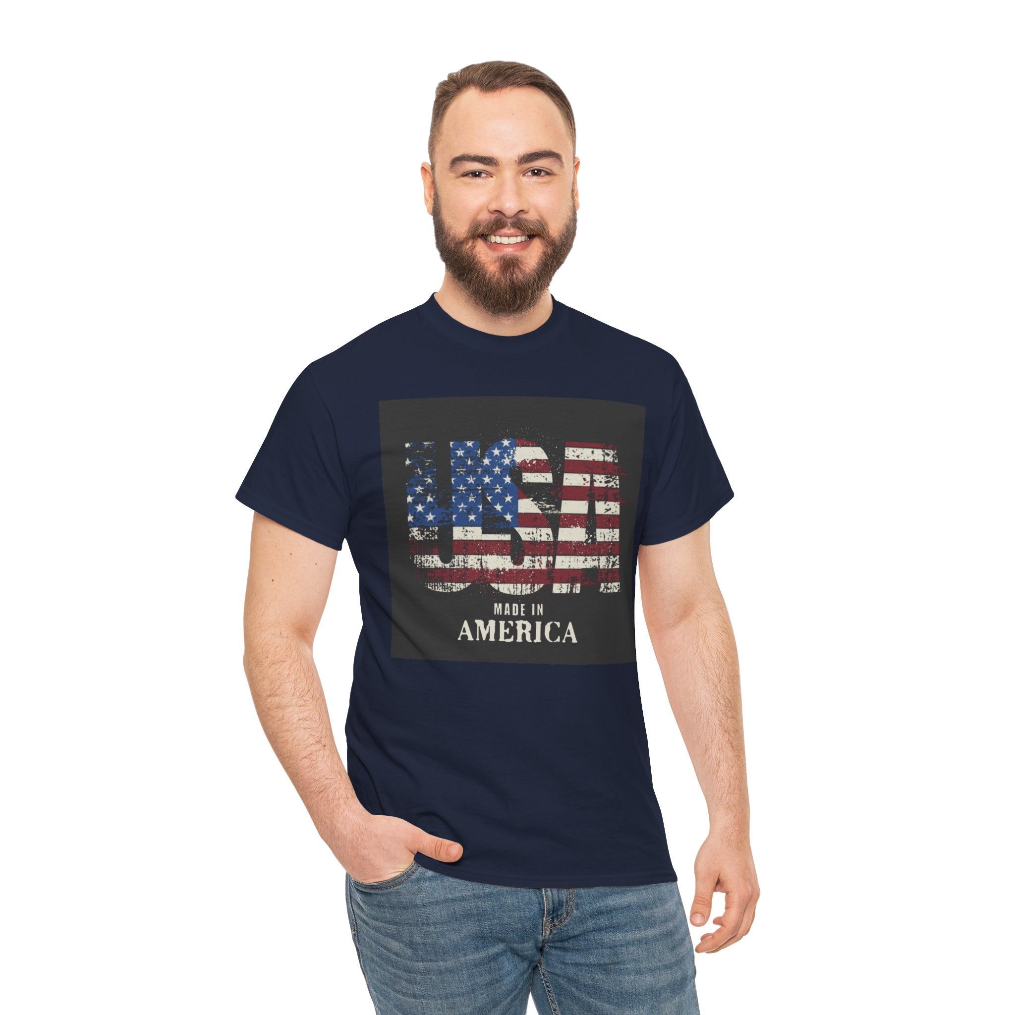 USA Flag 'Made in America' T-Shirt