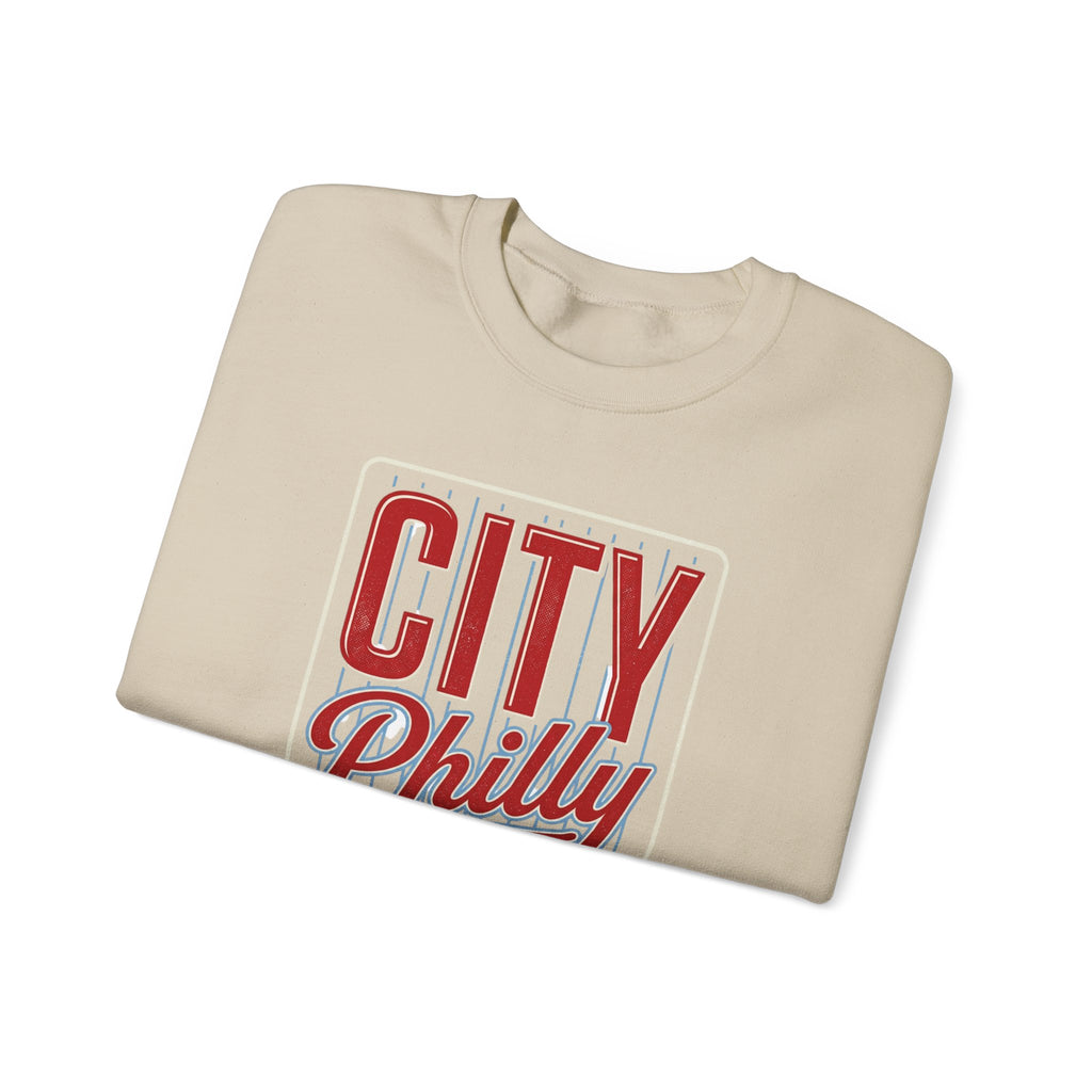 City Philly Baseball Sweatshirt | Regional Baseball Pride, City Sportswear
