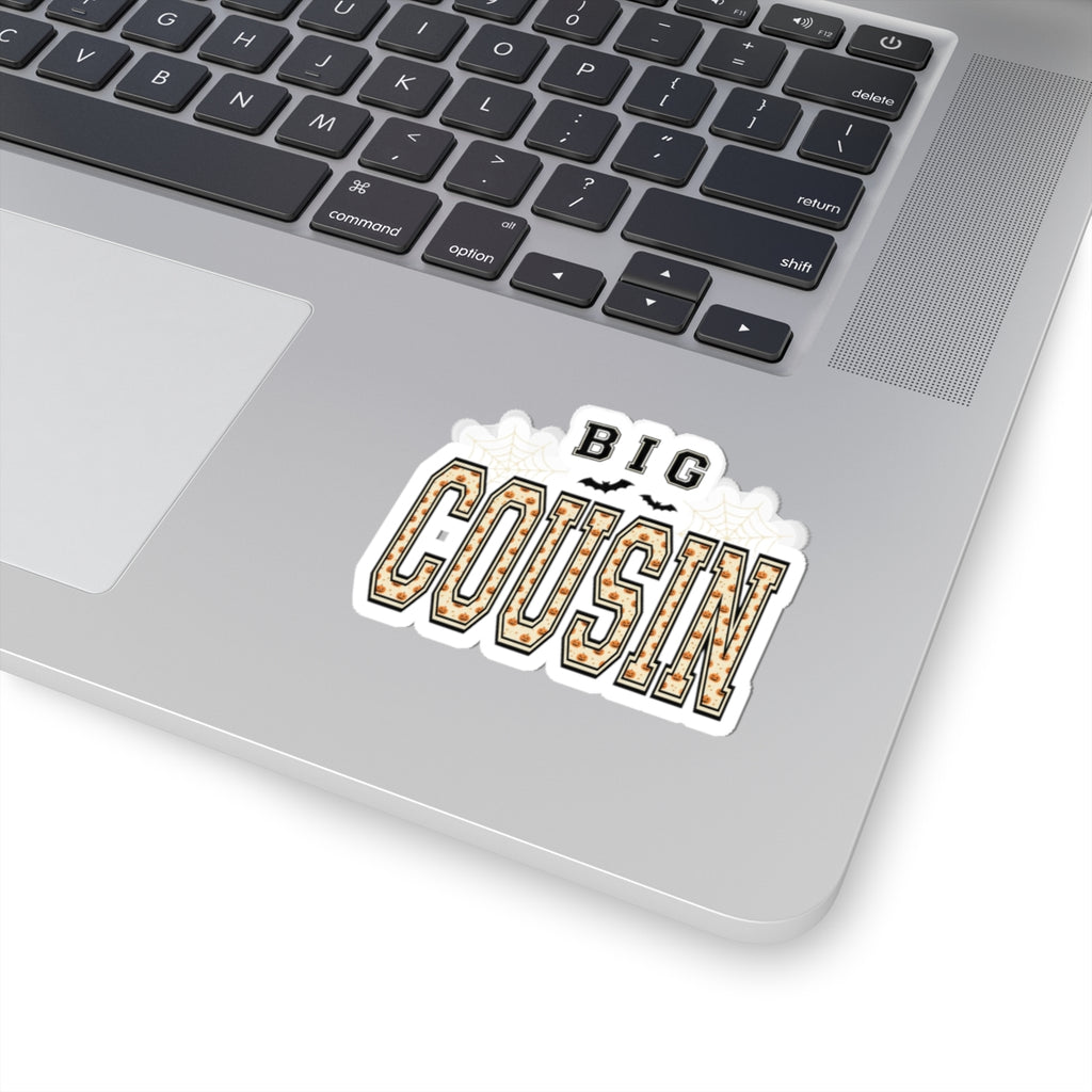 Big Cousin Sticker | Halloween family, spooky name decal