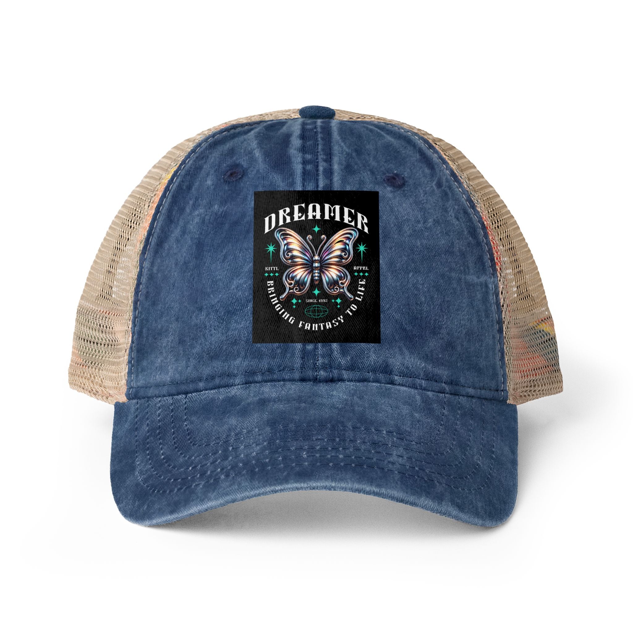 Women's Washed Mesh-Back Cap