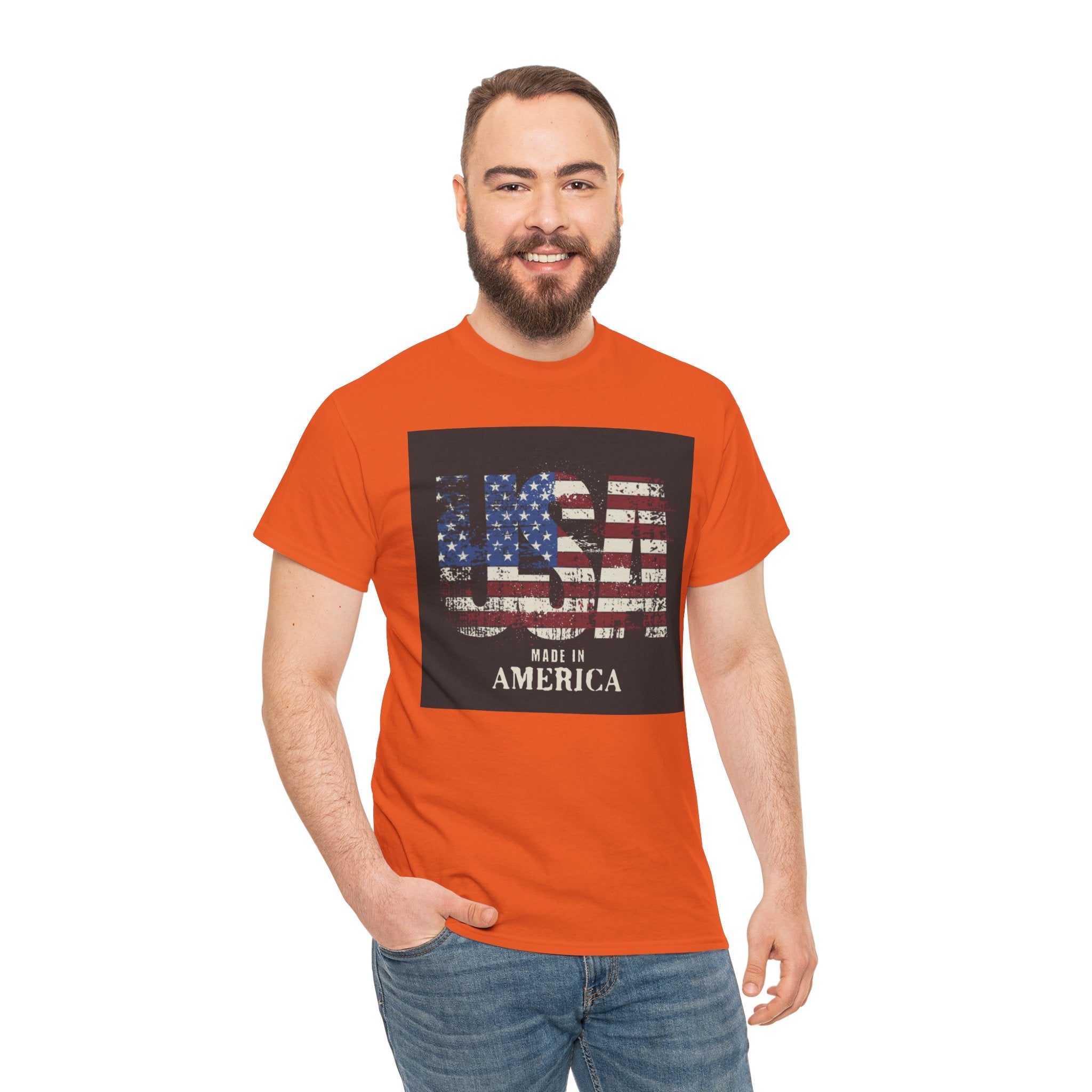 USA Flag 'Made in America' T-Shirt