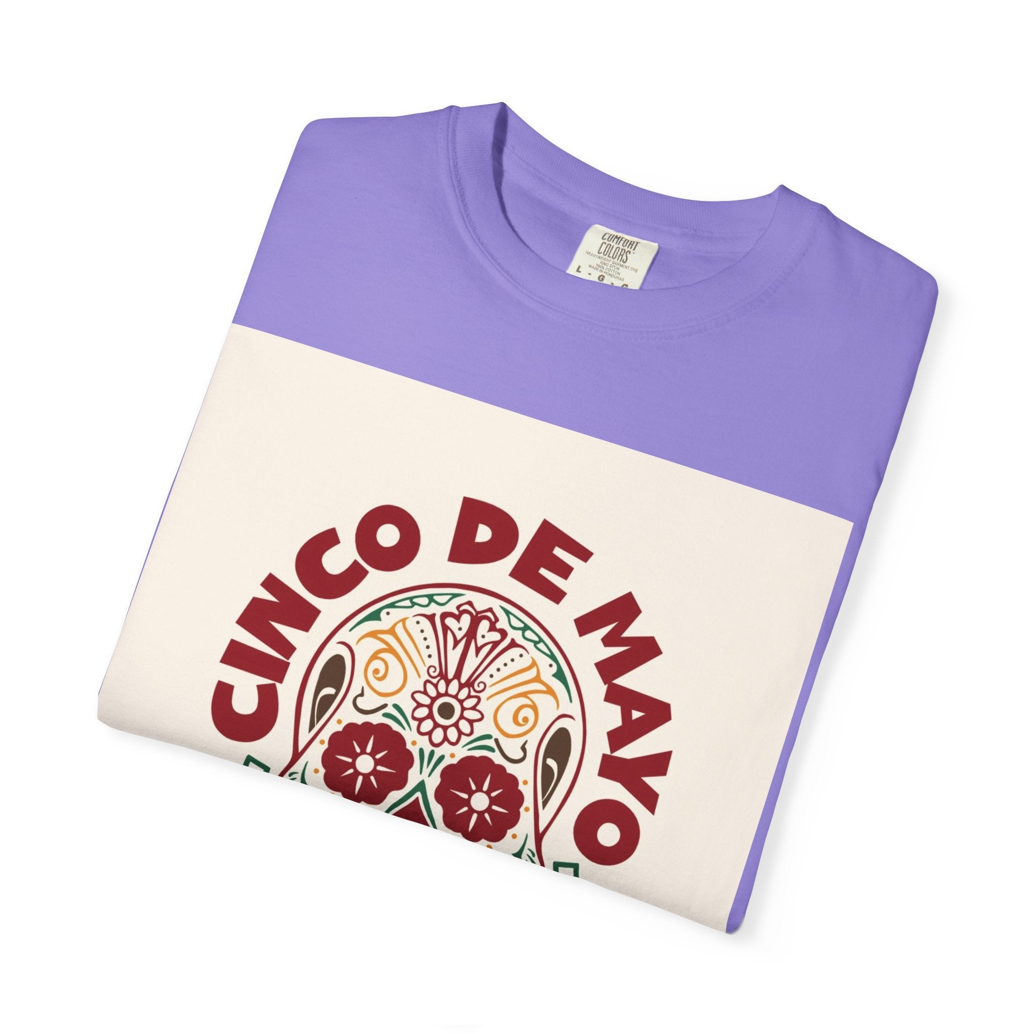 Cinco de Mayo Mexico Sugar Skull T-Shirt
