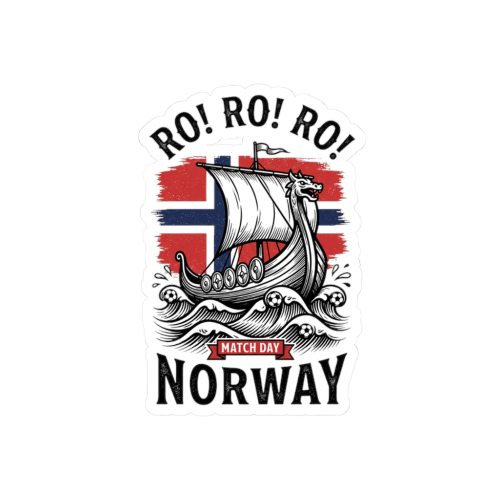 Ro! Ro! Ro! Viking Ship Sticker | Norway flag, Football supporter, Rowing chant