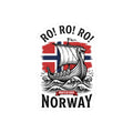 Ro! Ro! Ro! Viking Ship Sticker | Norway flag, Football supporter, Rowing chant