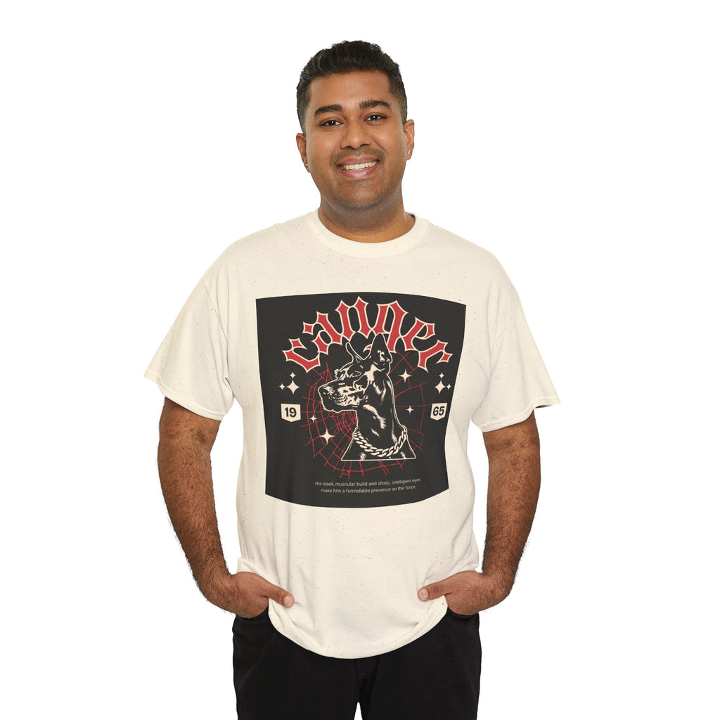 Vintage Gothic Cat Tee — 'Witchery' Retro Occult Graphic T-Shirt