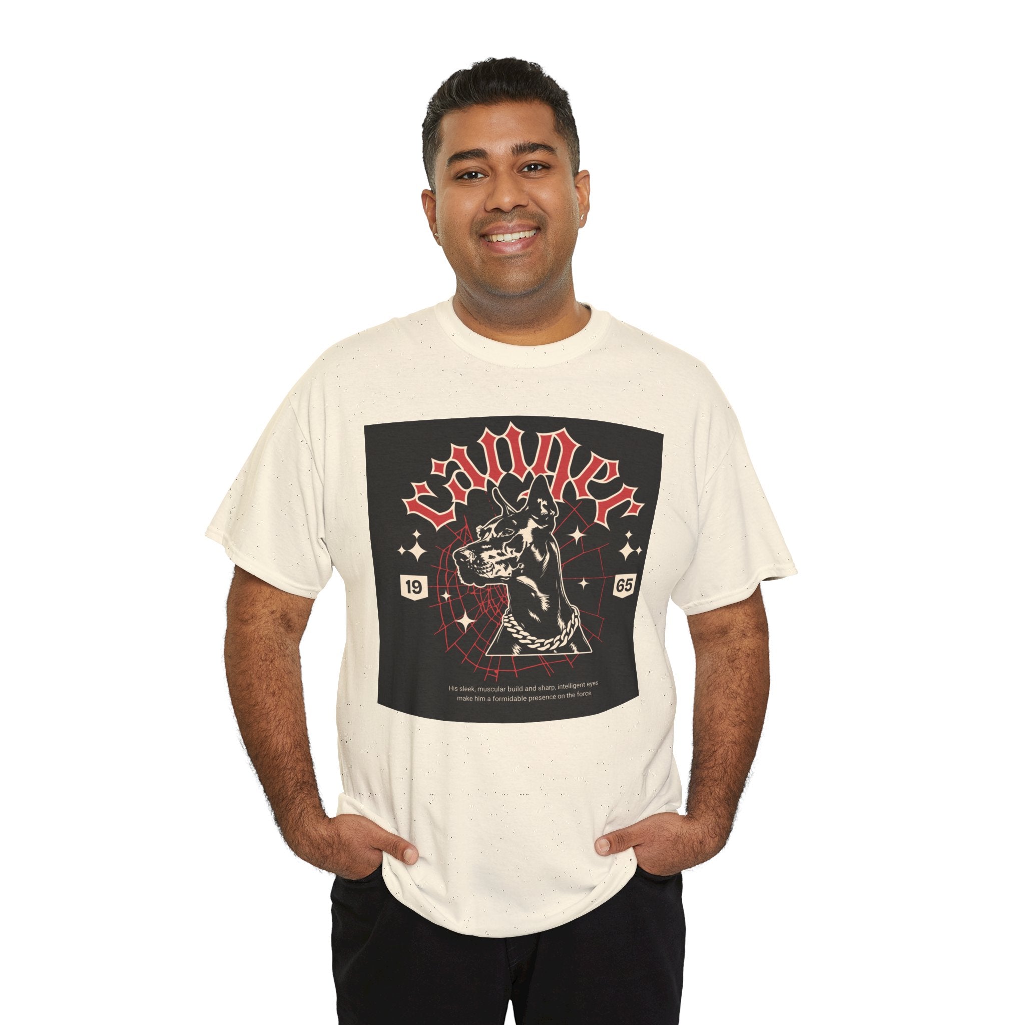 Vintage Gothic Cat Tee — 'Witchery' Retro Occult Graphic T-Shirt