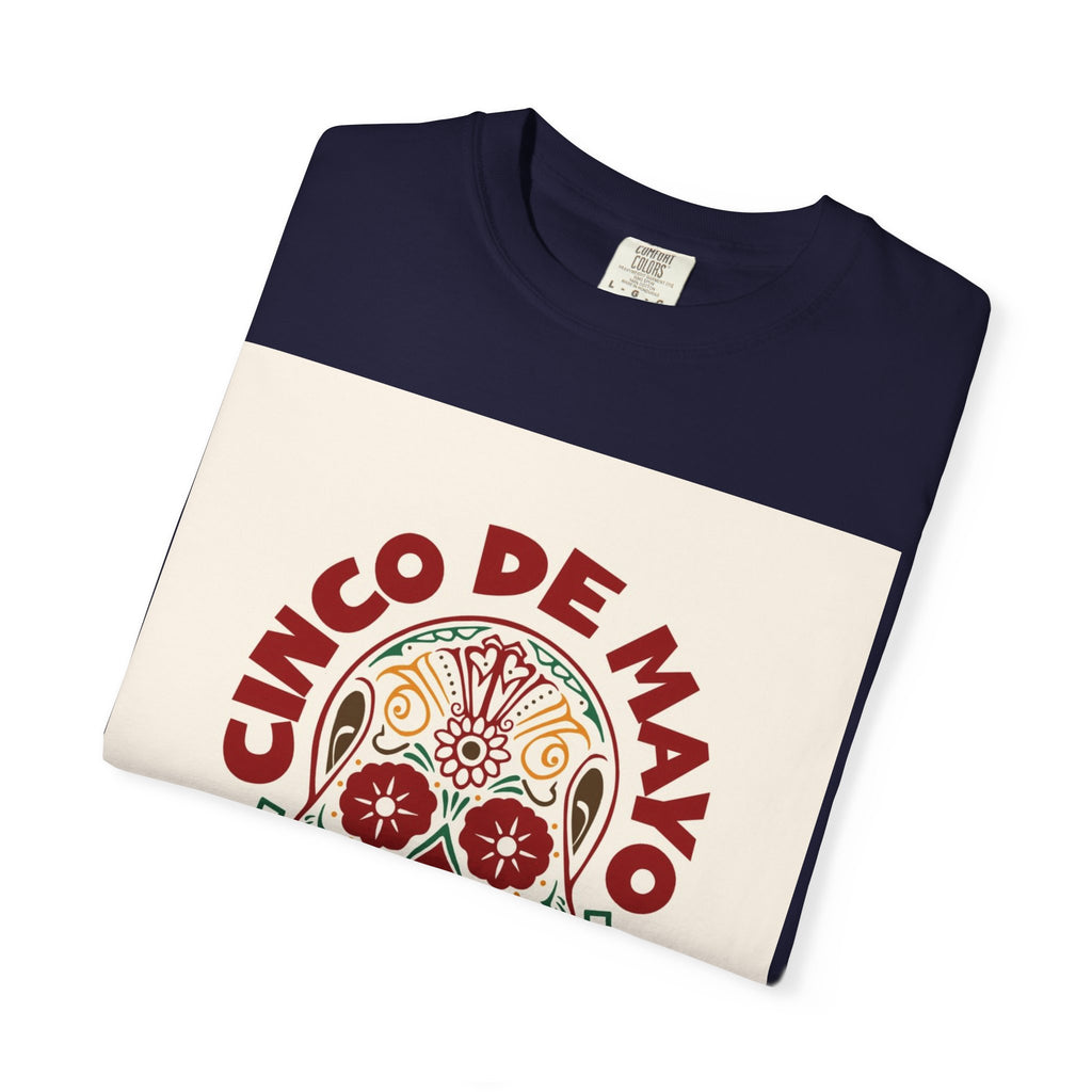 Cinco de Mayo Mexico Sugar Skull T-Shirt