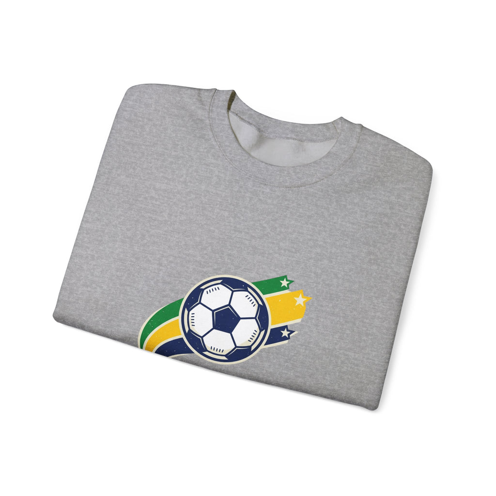 Futebol Brasil Sweatshirt | Brazil Soccer Flag Colors, National Pride