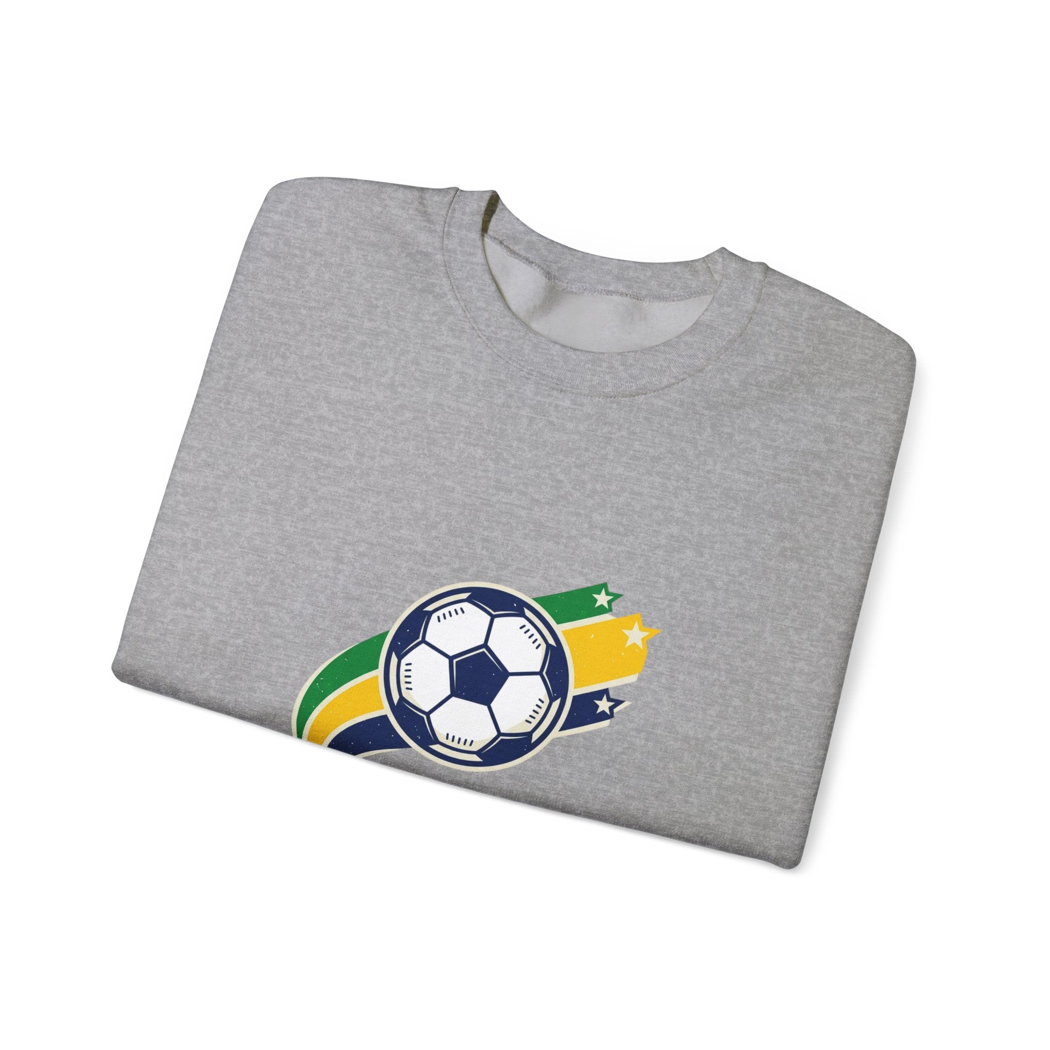 Futebol Brasil Sweatshirt | Brazil Soccer Flag Colors, National Pride