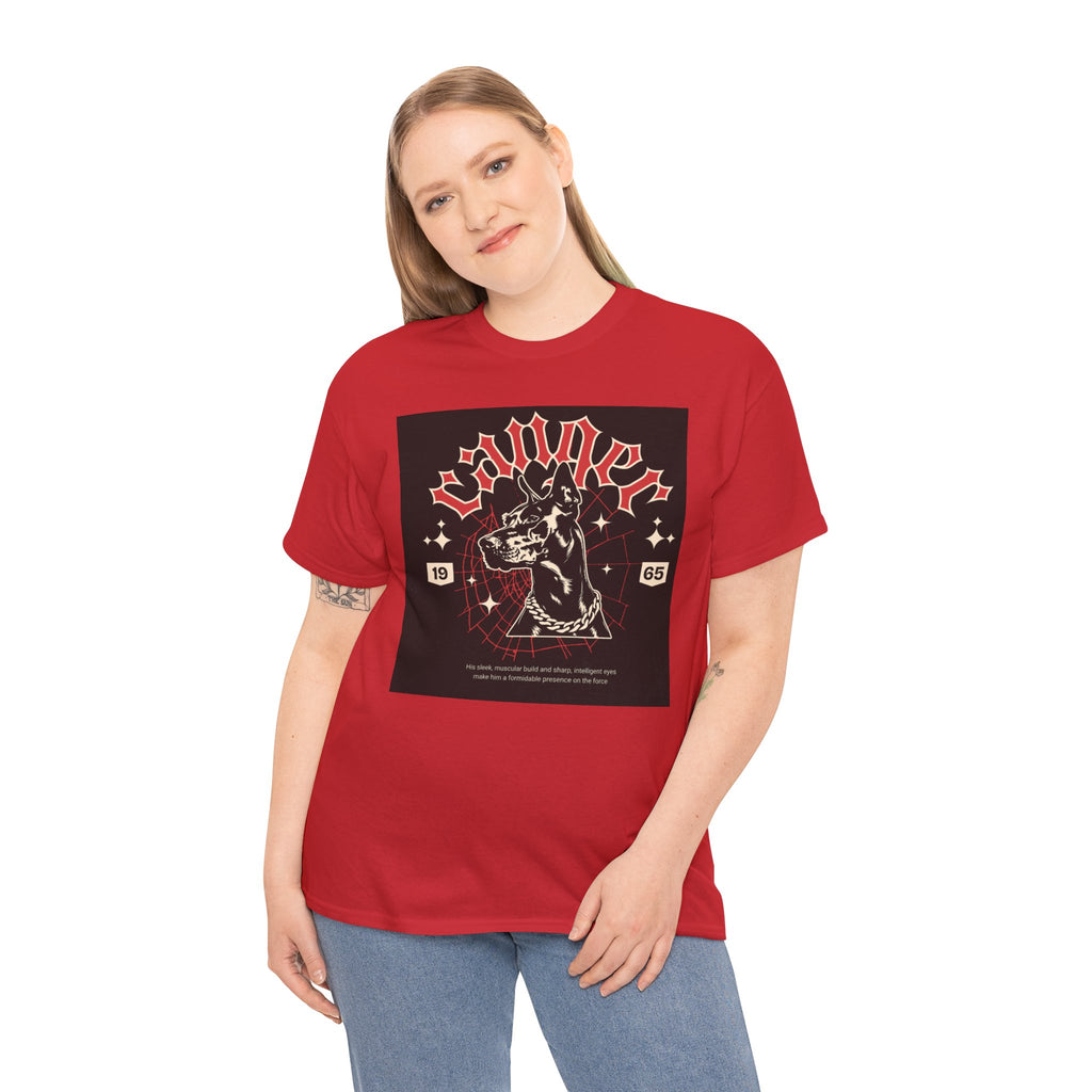 Vintage Gothic Cat Tee — 'Witchery' Retro Occult Graphic T-Shirt