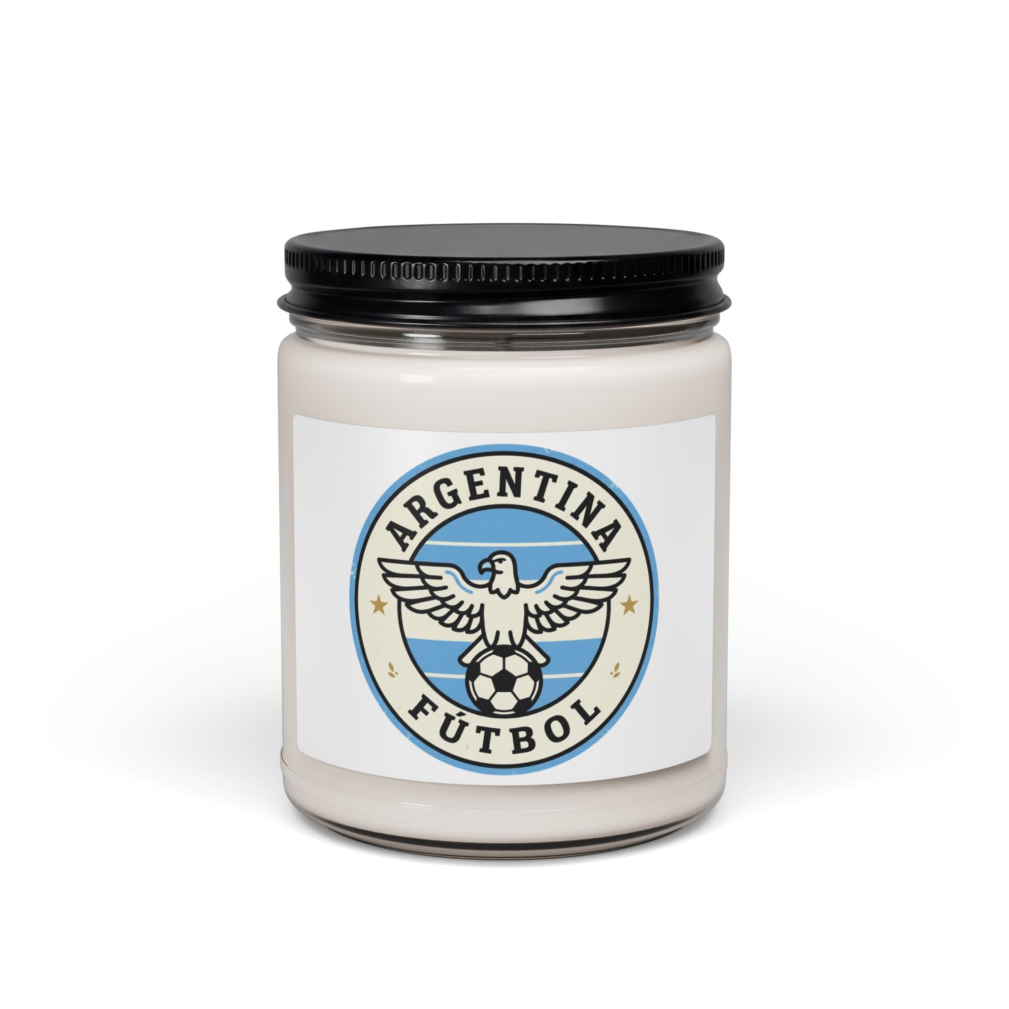 Argentina Futbol Crest Candle | Soy Candle, Soccer Pride